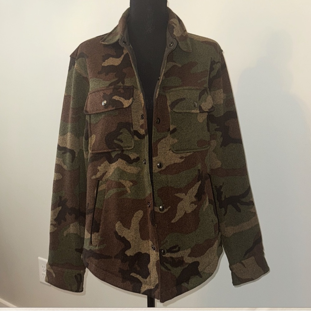 Unisex Ralph Lauren Camouflage Jacket 🧥
